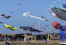 Wenn der Wind die Bühne übernimmt – Ostern über der Watt’n Insel